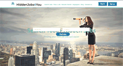 Desktop Screenshot of hiddenjobs4you.com
